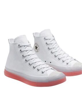 Converse Chuck Taylor All Star CX White/Mango Clear Canvas High-Top Sneaker 8.5